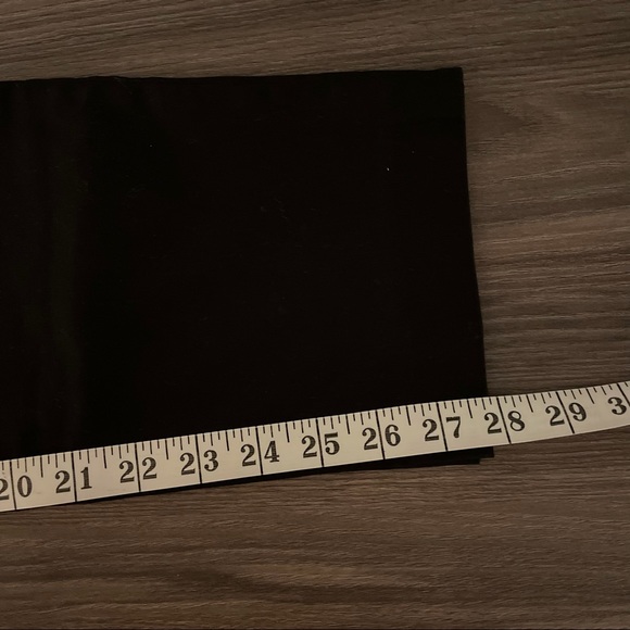 MICHAEL Michael Kors Black Straight Leg Ankle Silver Zippered Staple Pants - Picture 12 of 12